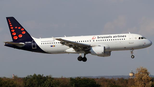 OO-SNJ:Airbus A320-200:?Brussels Airlines